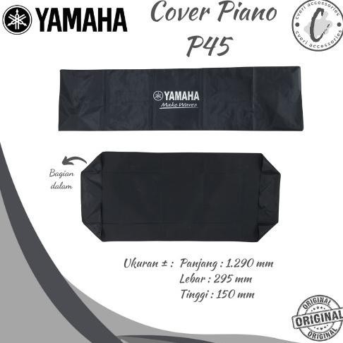 Cover Piano Keyboard Untuk Yamaha P45 Penutup Anti Debu Original P-45