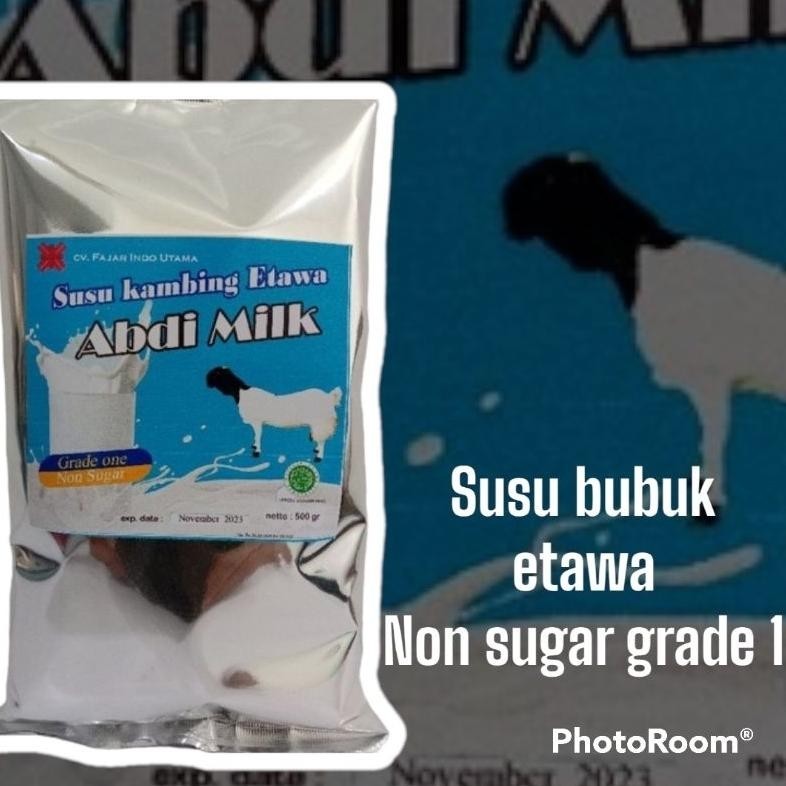 

Baru Susu Kambing Etawa Bubuk Organik 500 Gram Bisa Cod