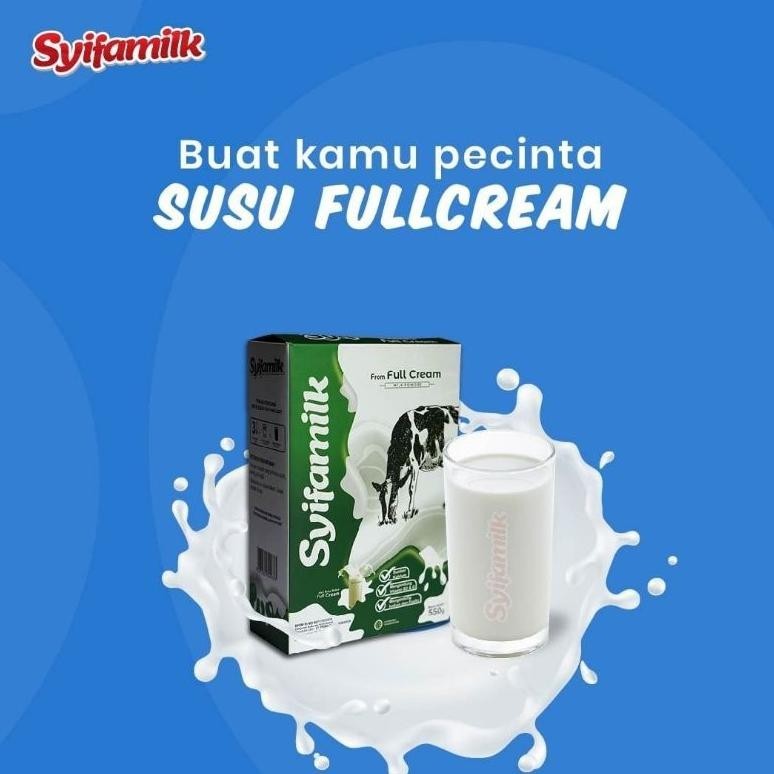 

Ready Syifamilk - Susu Bubuk Penggemuk Badan Full Cream Vanilla 550Gr Original