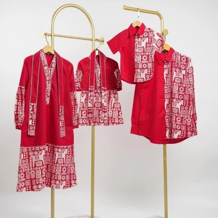 promo Sovinska Set Couple/Baju Couple Dewas & Anak/Sarimbit Keluarga