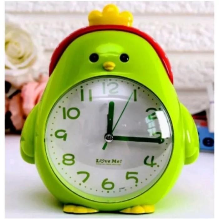 JAM WEKER ALARM ANAK AYAM MEJA DINDING