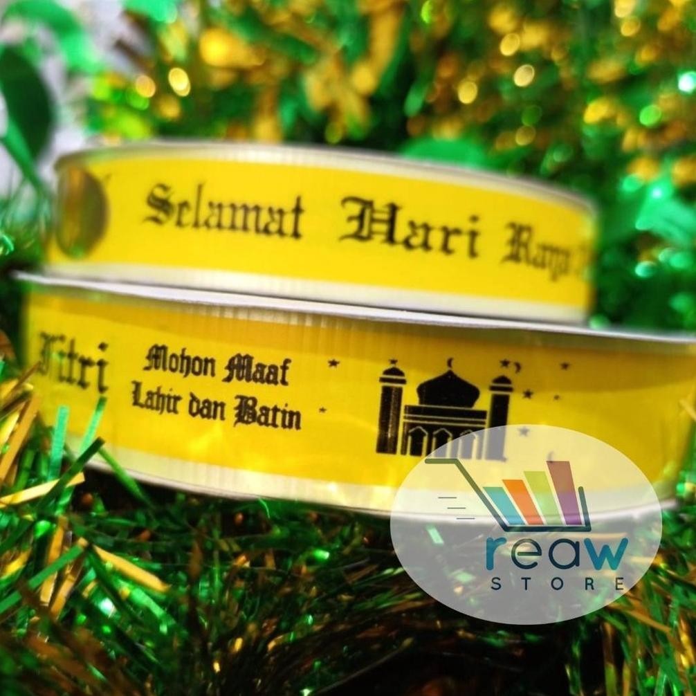 

Cuci Gudang Pita Plastik Dekorasi Parcel Hampers Idul Fitri Lebaran Ramadhan Sale