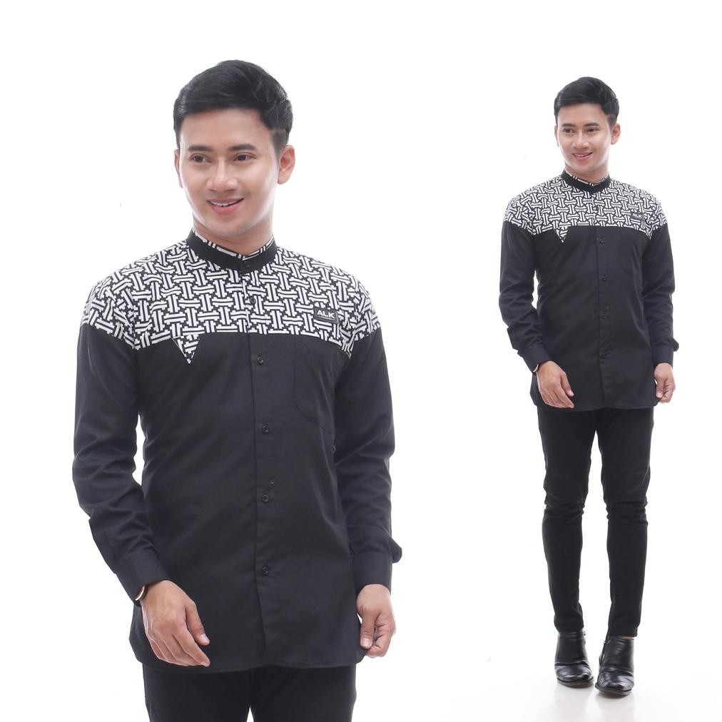 Bisa Cod Baju Koko Dewasa Motif Falcon Army Promo