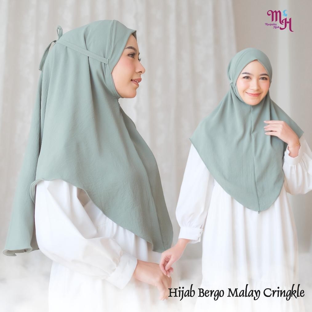 Terlaris Kerudung Bergo Malaysia/Jilbab Instan Malaysia/Jilbab Dagu Malaysia/Kerudung Instan Malaysi
