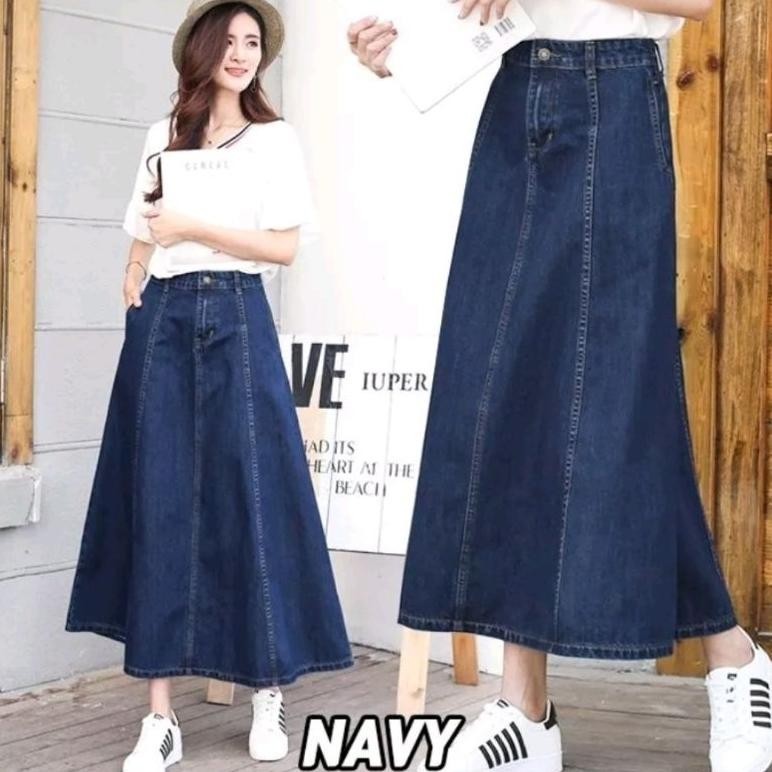 Big Sale Rok Jeans Wanita 7/8 # Rok Jeans Terbaru 2023 # Rok Jeans Murah