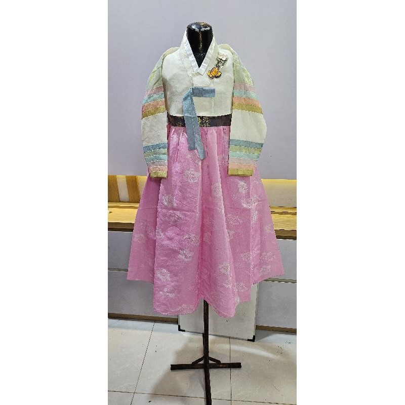 hanbok anak 5 rompi biru