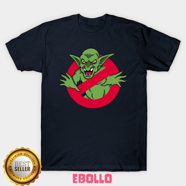 Baju Kaos Tshirt Goblinbusters Anime Ghostbusters Goblin Slayer Distro Cotton Combed Premium Kaos Pr