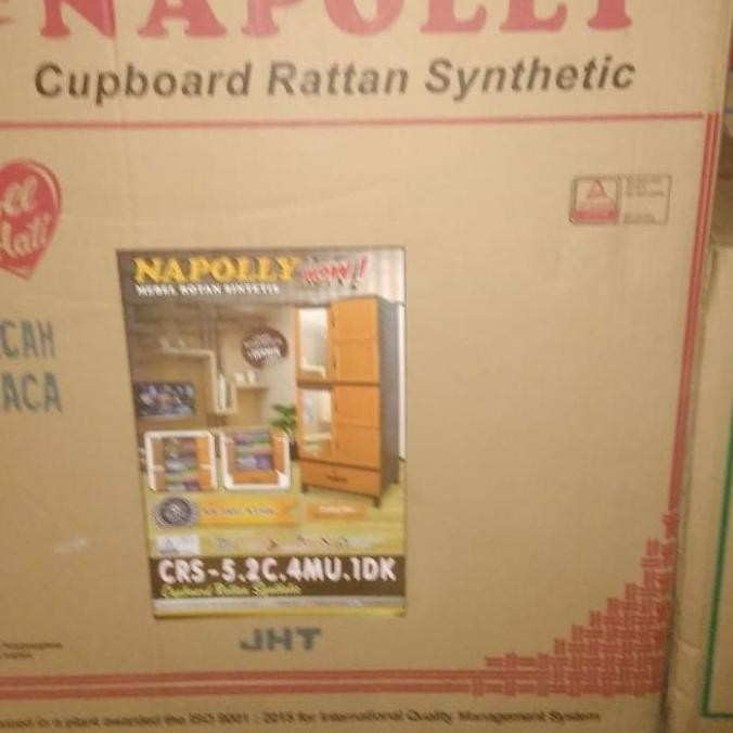 LEMARI PAKAIAN/LEMARI PLASTIK NAPOLLY CABRO-G11X D2C SYUKURSTORE33