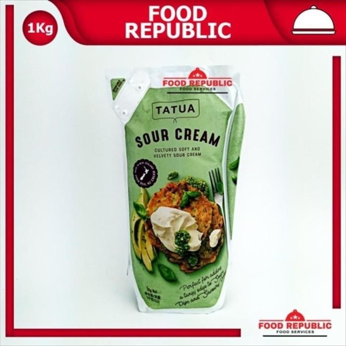 

Tatua Sour Cream 1Kg Import New Zealand Cocok Utk Enchilada / Cake