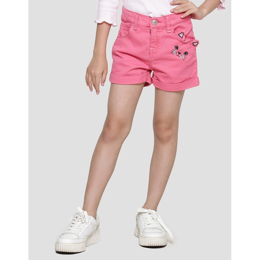 Cardinal Kids Girl Button Celana Pendek Anak Perempuan 119687350