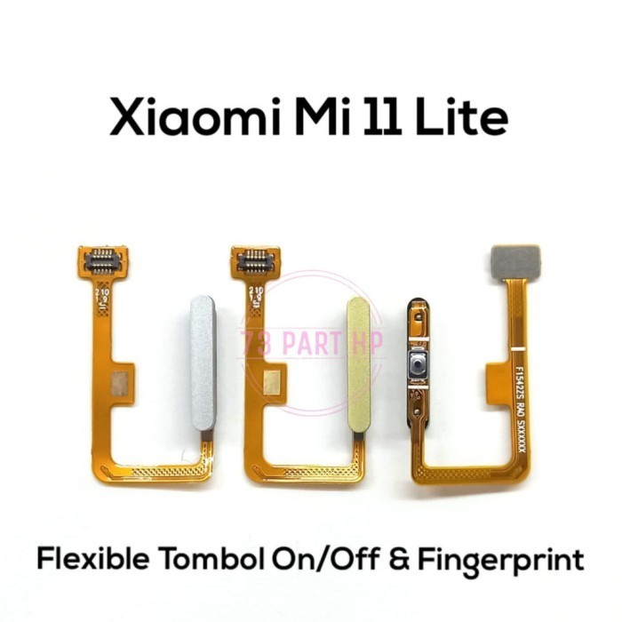 Flexible Fingerprint Xiaomi Mi 11 Lite / Mi11 Lite - Sensor Tombol