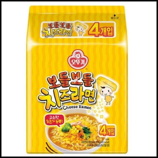 

1 Pack Isi 4 - Ottogi Cheese Ramen - Mie Ramyun Rasa Keju Ala Korea