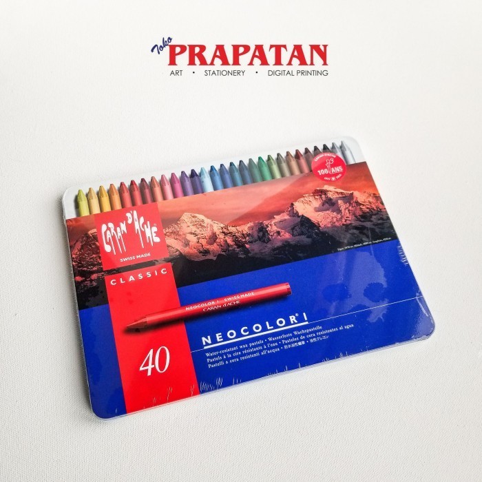 

Crayon Carandache Neo Color 1 (40 Warna)