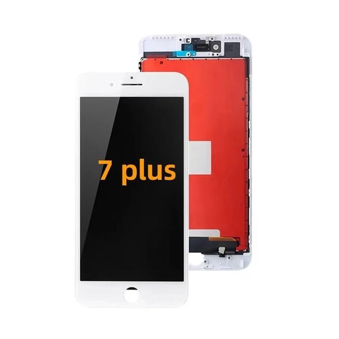 %%%%] LCD IPHONE 7 PLUS BLACK / WHITE + TS FULLSET BLACK