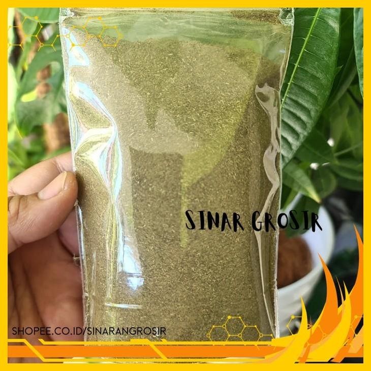 

BUBUK DAUN BELUNTAS 100GR - BUBUK LUNTAS ORIGINAL TANPA CAMPURAN PRODUK PILIHAN