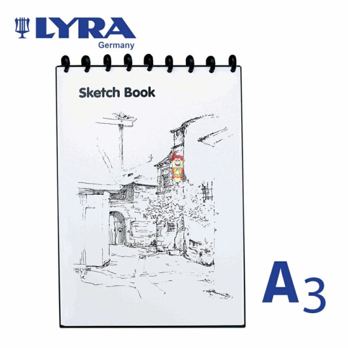 

Buku Sketsa Lyra A3 Sketch Book / Drawing Book 30 Sheets