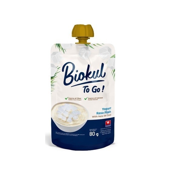 

BIOKUL YOGHURT TO GO PLAIN POUCH 80 GR