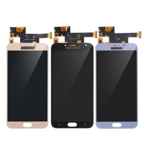 @@@@] LCD SAMSUNG J400 / J4 2018 BLACK / GOLD + TS FULLSET