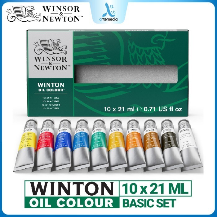 

Cat Nyak Winsor & Newton Winton 10X21Ml Oil Color Paint Set