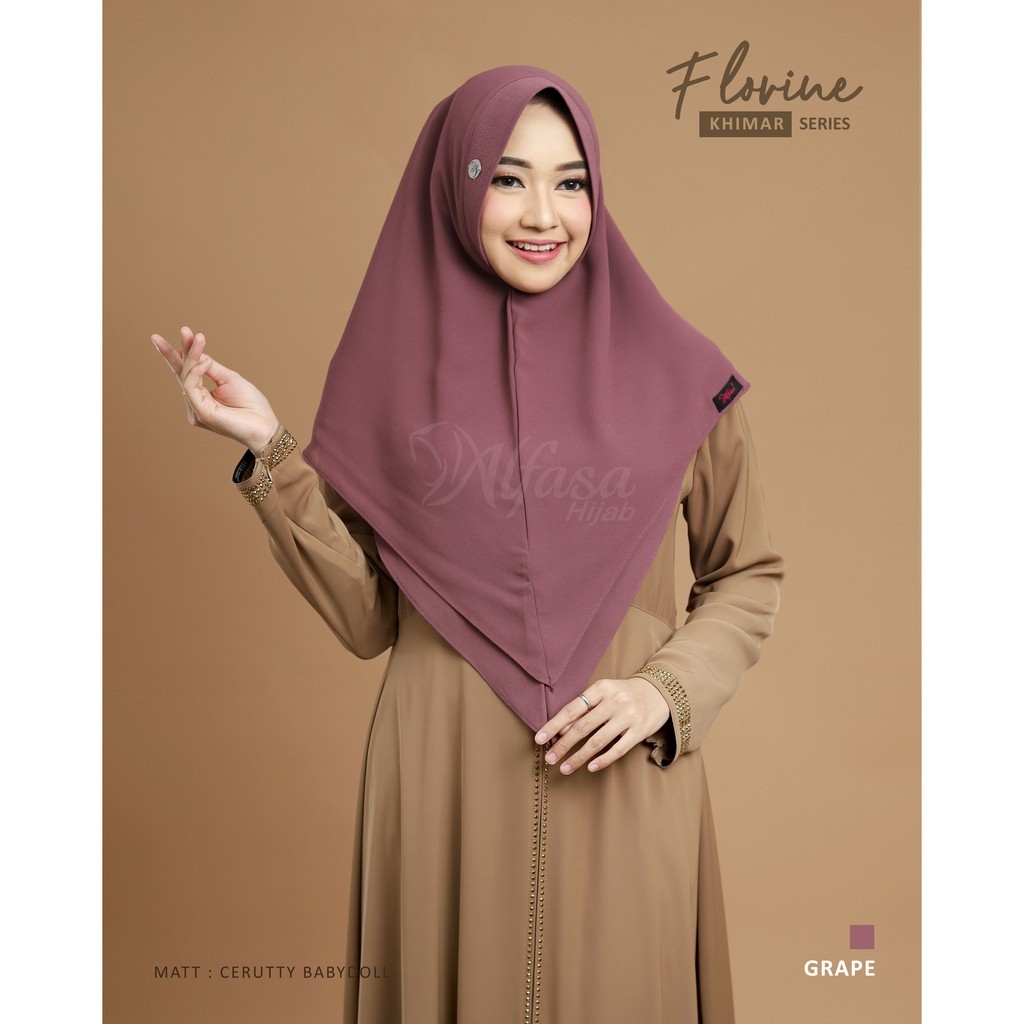 NEW PREMIUM DAILY HIJAB Florine khimar instan by Alfasa Hijab