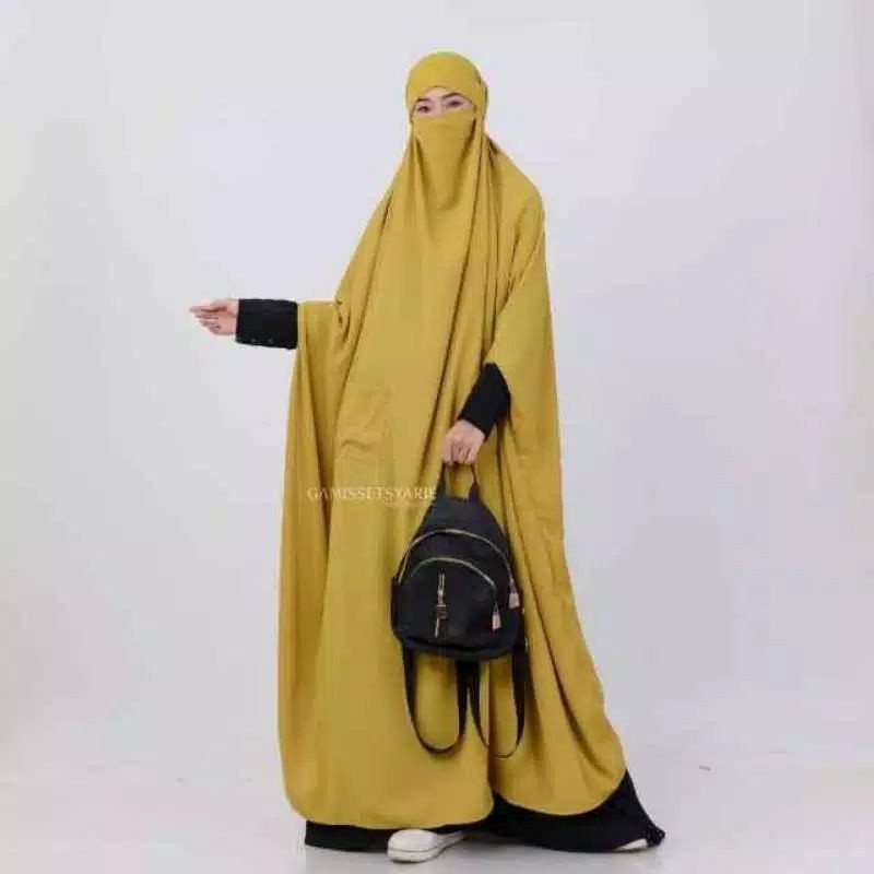 NEW PREMIUM DAILY HIJAB French Khimar super jumbo wolfis gread a 140x150cm