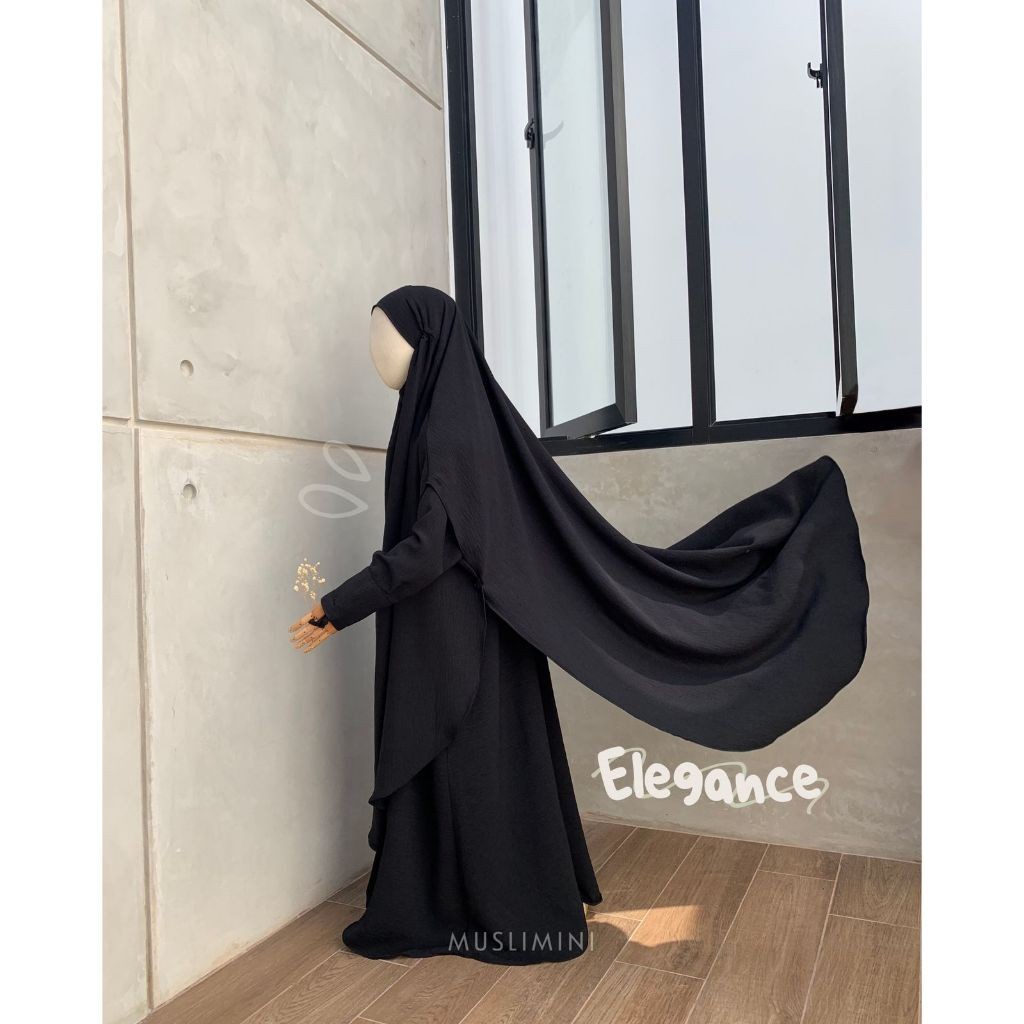 NEW PREMIUM DAILY HIJAB MUSLIMINI - FK Instan Long - Bahan Princess Strech