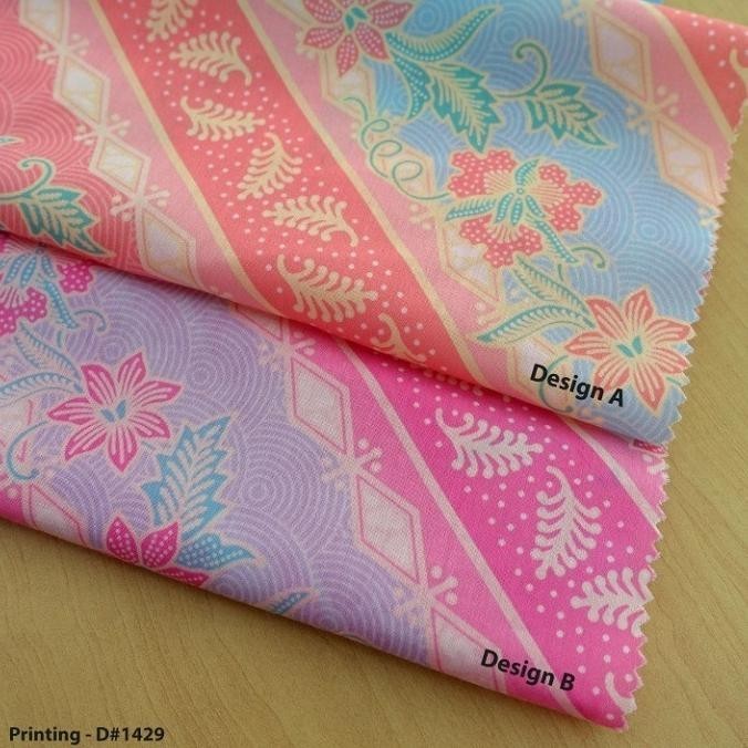 

Kain Katun Chiffon /Katun Chiffon D- 1429 -Grosir (1 Roll 50 Yard) Trend