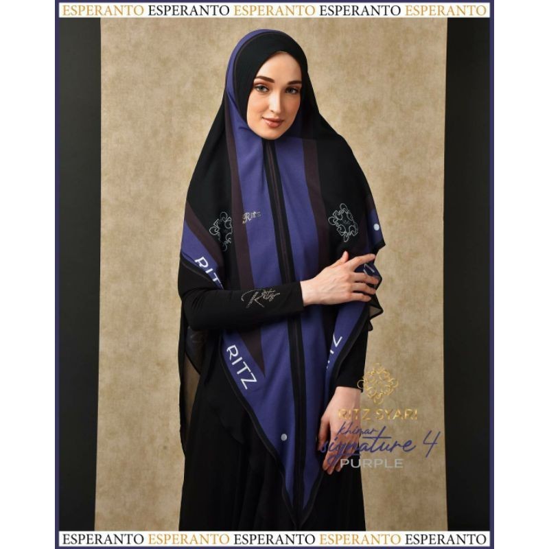 NEW PREMIUM DAILY HIJAB KHIMAR INSTAN KHIMAR SYARI KHIMAR PRINTING BY RITZ SYARI