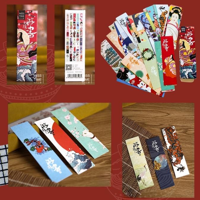 

Diminati Ic] 30 Pcs Paper Bookmark Pembatas Buku Kertas Tematik Top 2024