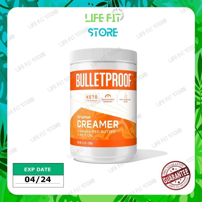 

Ready Bulletproof Creamer MCT Oil Krimer keto Coffee grass-fed Butter kopi