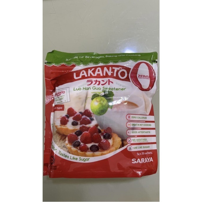 

Ready LAKANTO Luo Han Guo Sweetener / Keto Gula Pengganti
