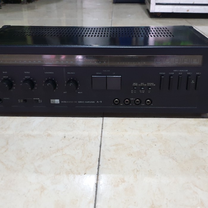 Ready power amplifier stereo intergrate sansui a9 vintage 1981 made in japan