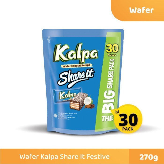 

SALE Wafer Kalpa Share It Festive Isi 30 Pcs