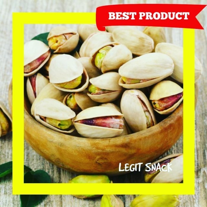 

BIG SALE 500Gr KACANG PISTACHIOS / PISTACHIO OVEN ( FUSTUK ) MURAH GROSIR