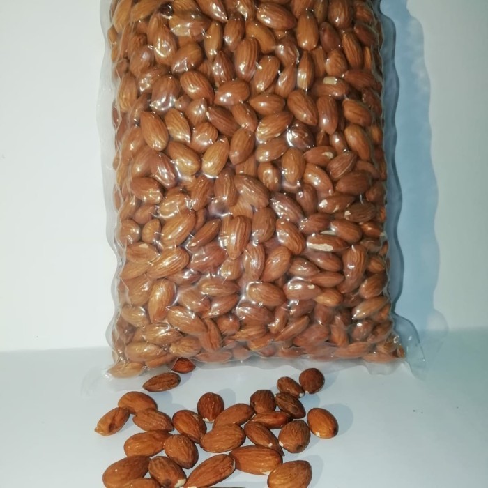 

MURAH Kacang Almond Panggang (Natural Roasted Almond) Blue Diamond 1Kg