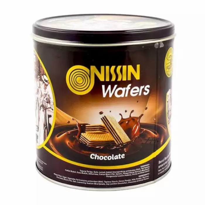 

TERUJI Nissin Wafer Kaleng Coklat 570g