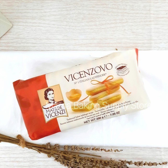 

SPECIAL LADY FINGER BISCUIT TIRAMISU MATILDE VICENZI VICENZOVO HALAL IMPORT