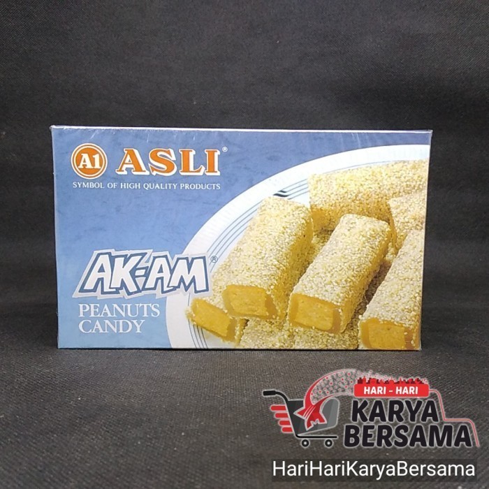 

EKSLUSIF A1 ASLI AK-AM WAFER PEANUTS CANDY 170GR