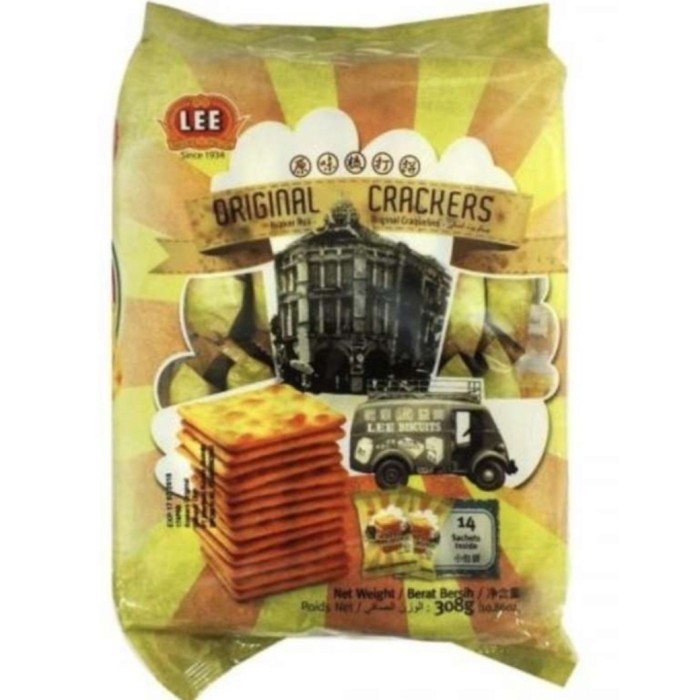 

TERJAMIN Biskuit Cream Cracker Lee - Biskuit Kraker Hijau (340gr)