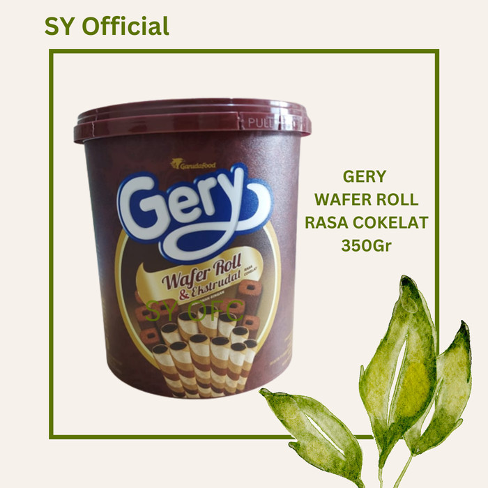 

TERPERCAYA Gery Wafer Roll & Ekstrudat Rasa Cokelat 350Gr