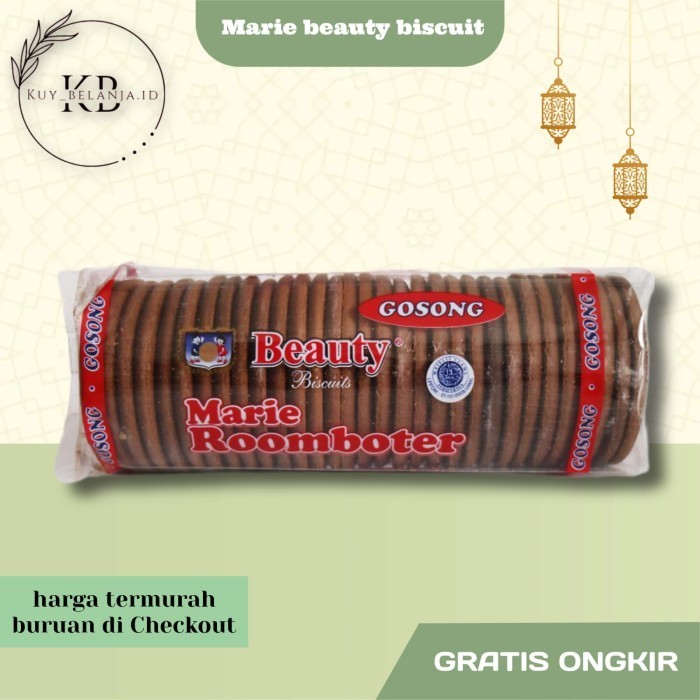 

BOOM SALE MARIE BEAUTY ROOMBOTER ROLL GOSONG 250GR/CEMILAN BISKUIT MANIS