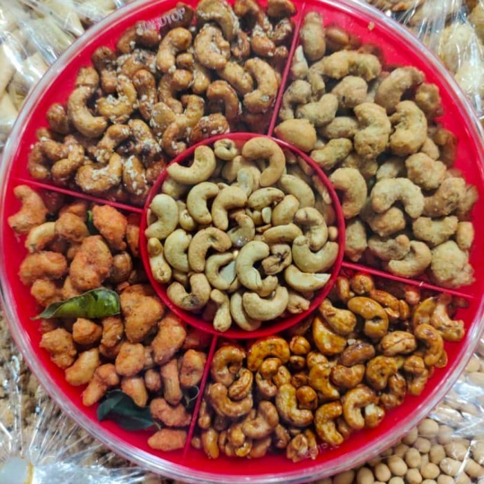 

SPECIAL Paket Kacang Mede/Mede Tray 5 rasa