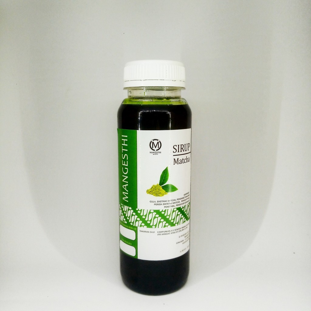 

Sirup Matcha 500ml Mangesthi