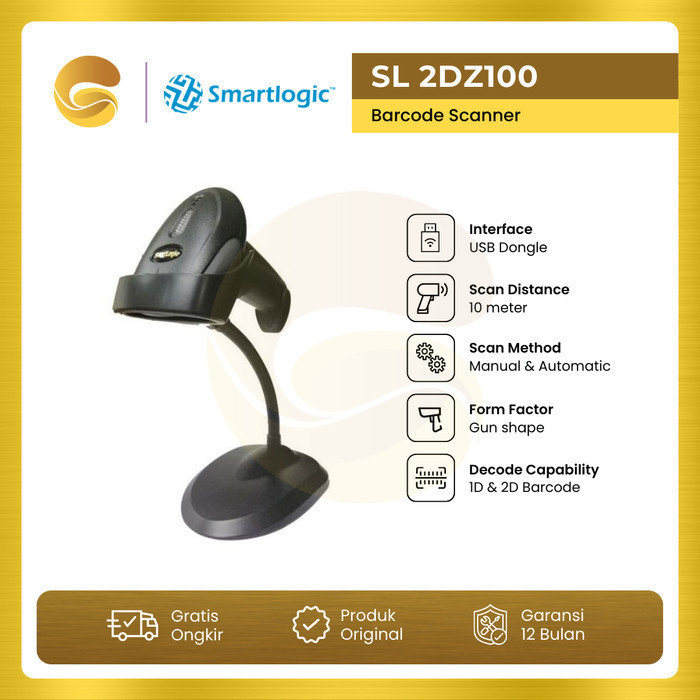 Smartlogic Barcode Scanner Sl 2Dz100 1D 2D Wireless Scanner Barcode