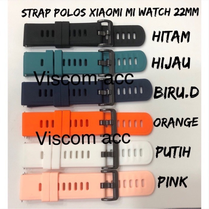 ORIGINAL STRAP XIAOMI MI WATCH 22MM / MI S1 ACTIVE TALI JAM MI WATCH /