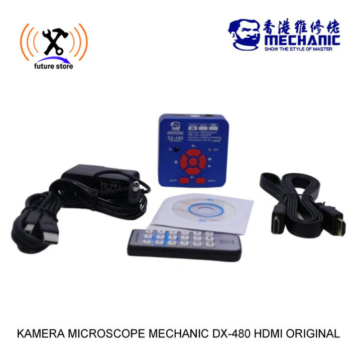 Kamera Microscope Mechanic Dx-480 Hdmi 48Mp Original