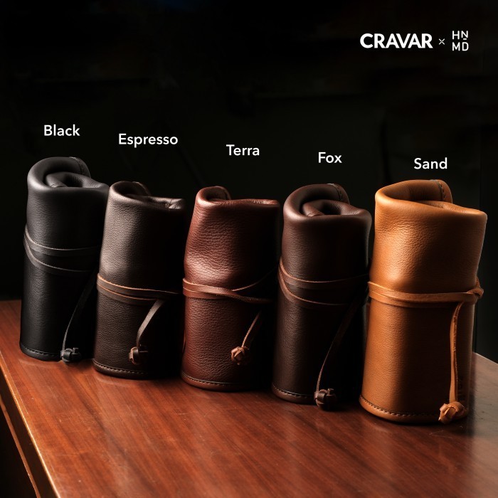 LEATHER WATCH ROLL - CRAVAR X HNMD