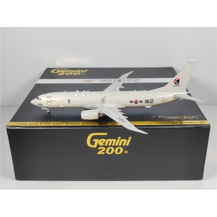 Gemini Jets Republic Of Korea Navy P-8A Poseidon 230921 1/200 Scale