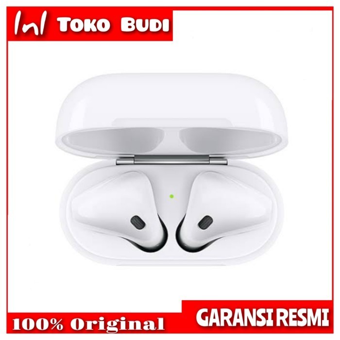 Apple Airpods 2 (2Nd Gen) With Charging Case Garansi Resmi Ibox Tam