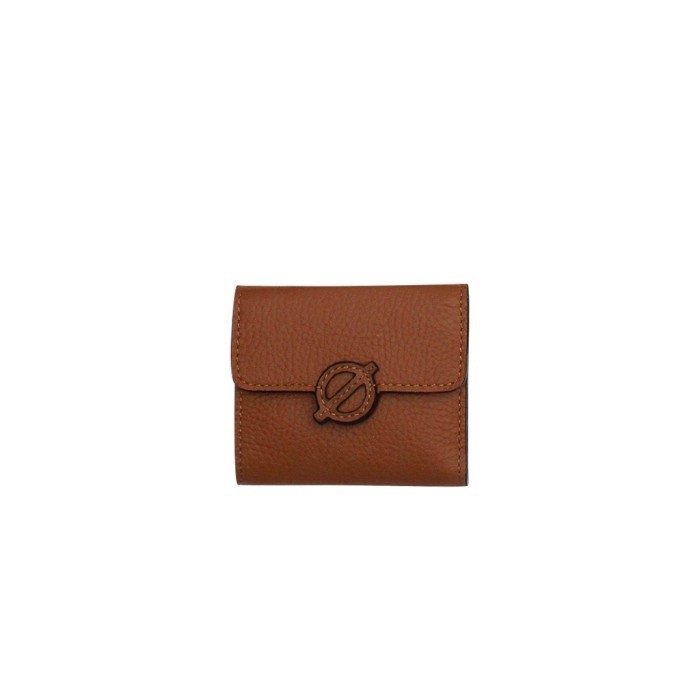Dompet Wanita Kulit Asli Rounn Small Flap Wallet